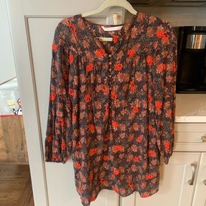 Print Zara dress 👗 super cute. Size Small